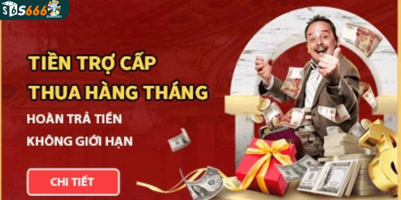 Chương trình trợ cấp thua hàng tháng cao nhất 388888K tại S666